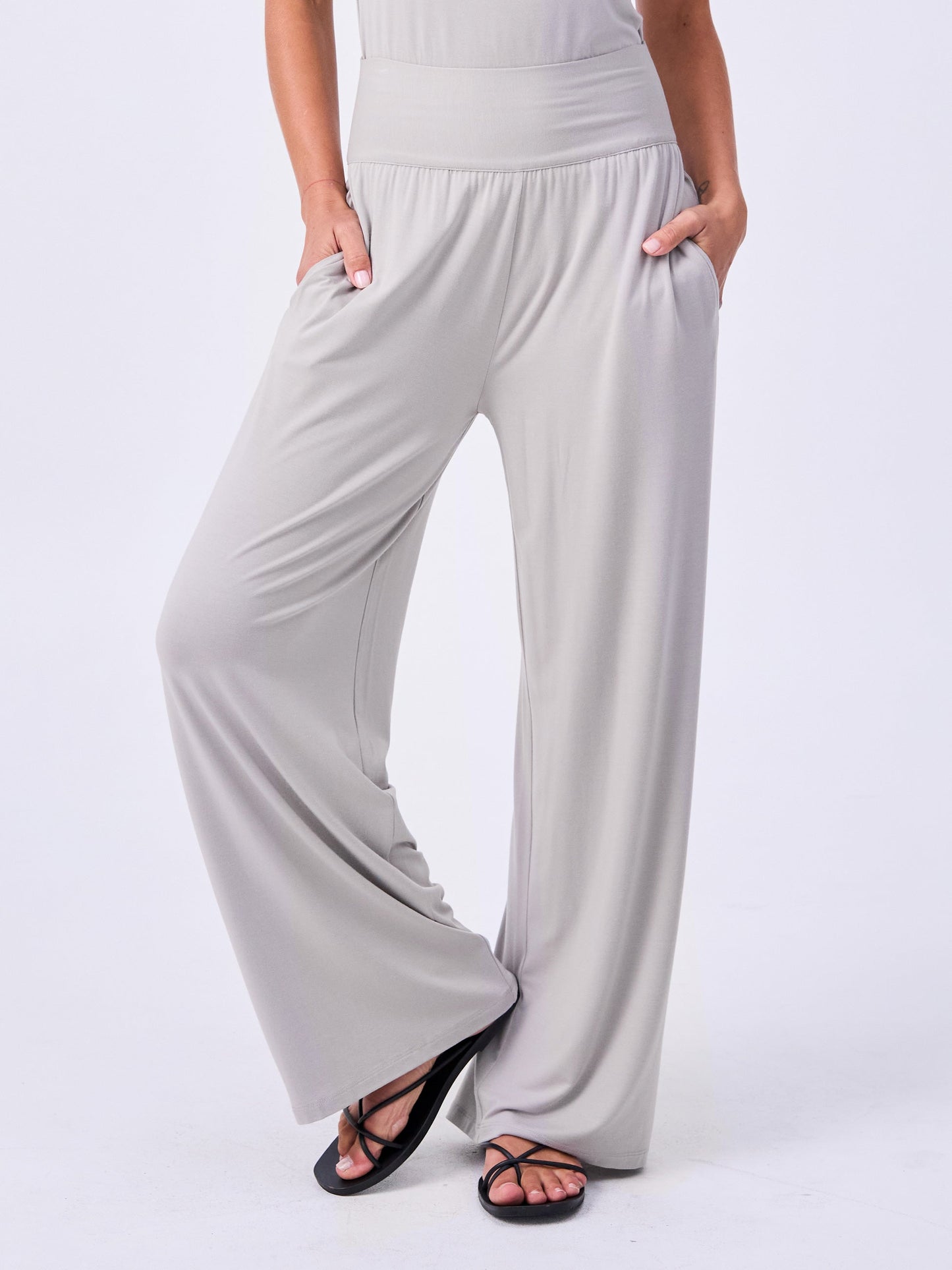 Nomad Modal Wide Leg Pant - Paloma