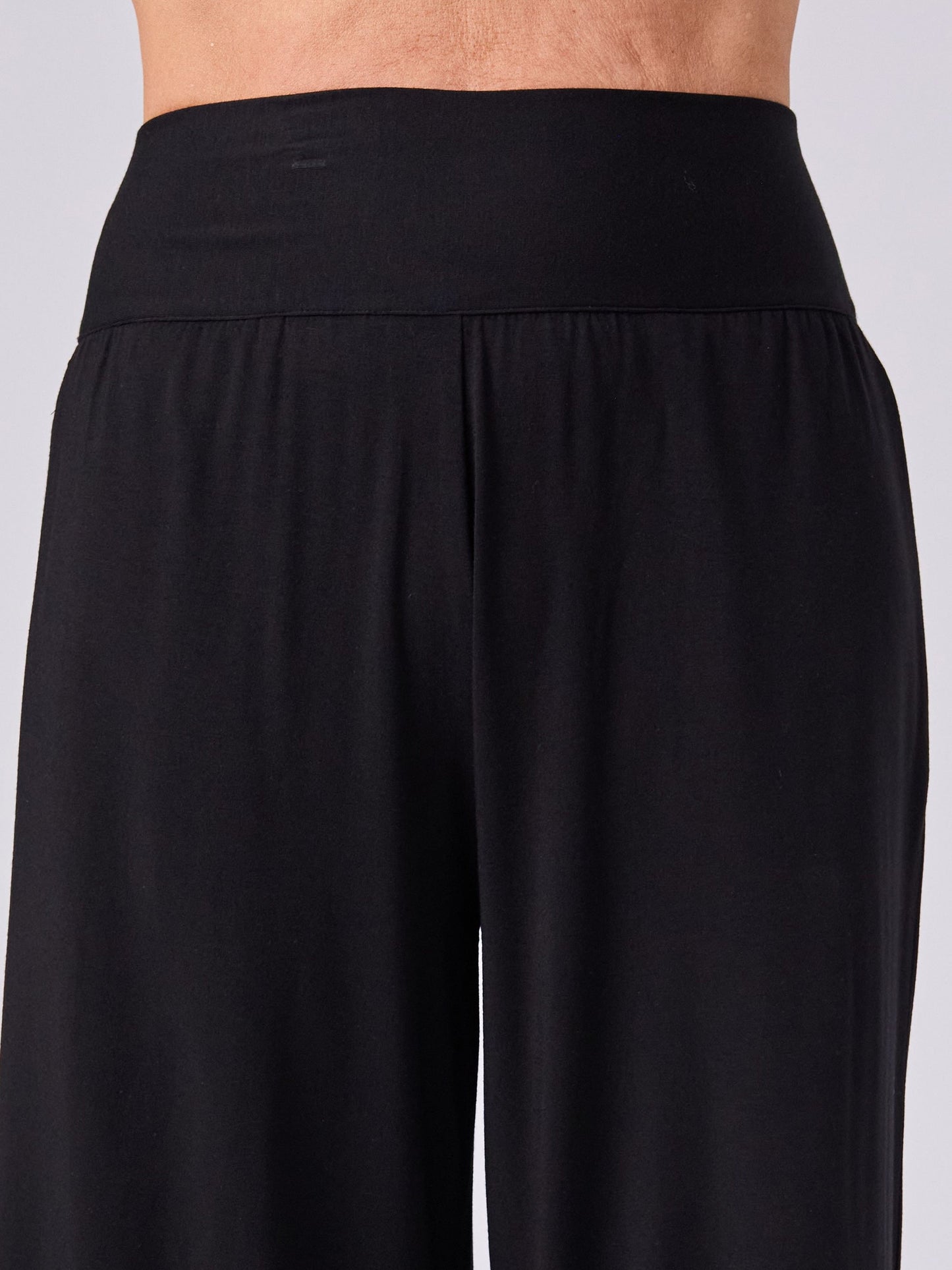 Wide Leg Culottes - Black