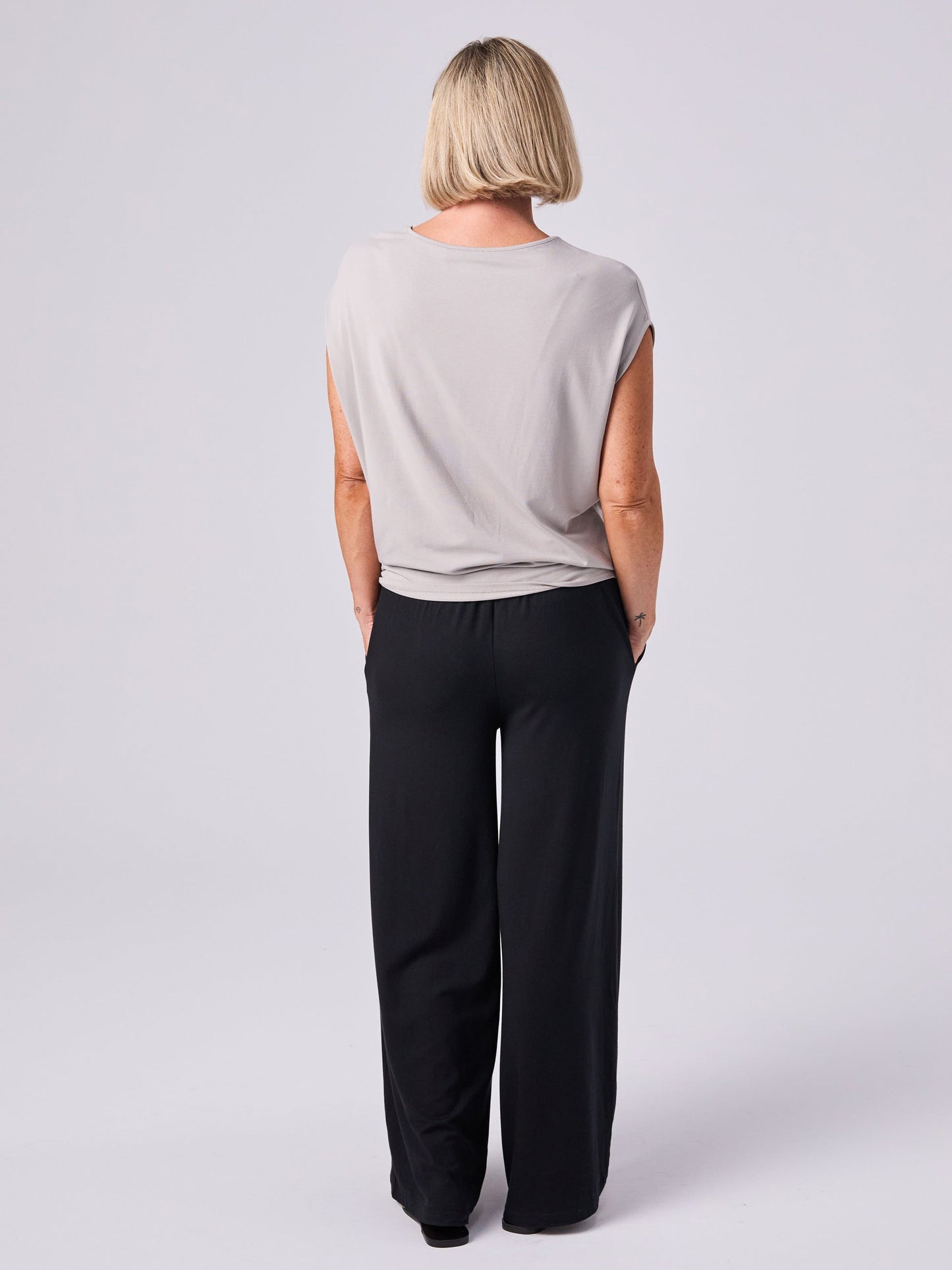 Modal Luxe Layer Tee - Paloma