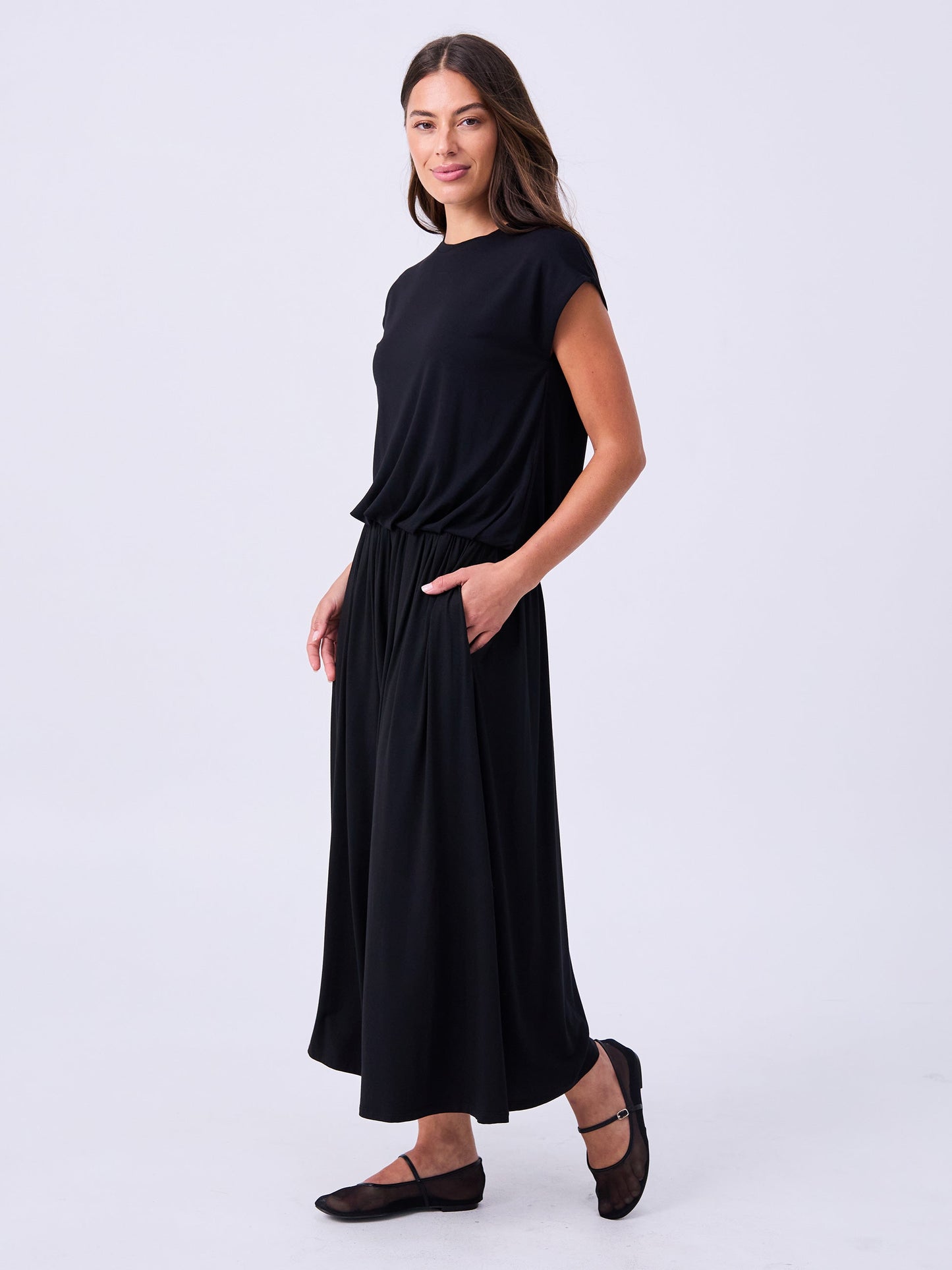 Modal Drift Top - Black