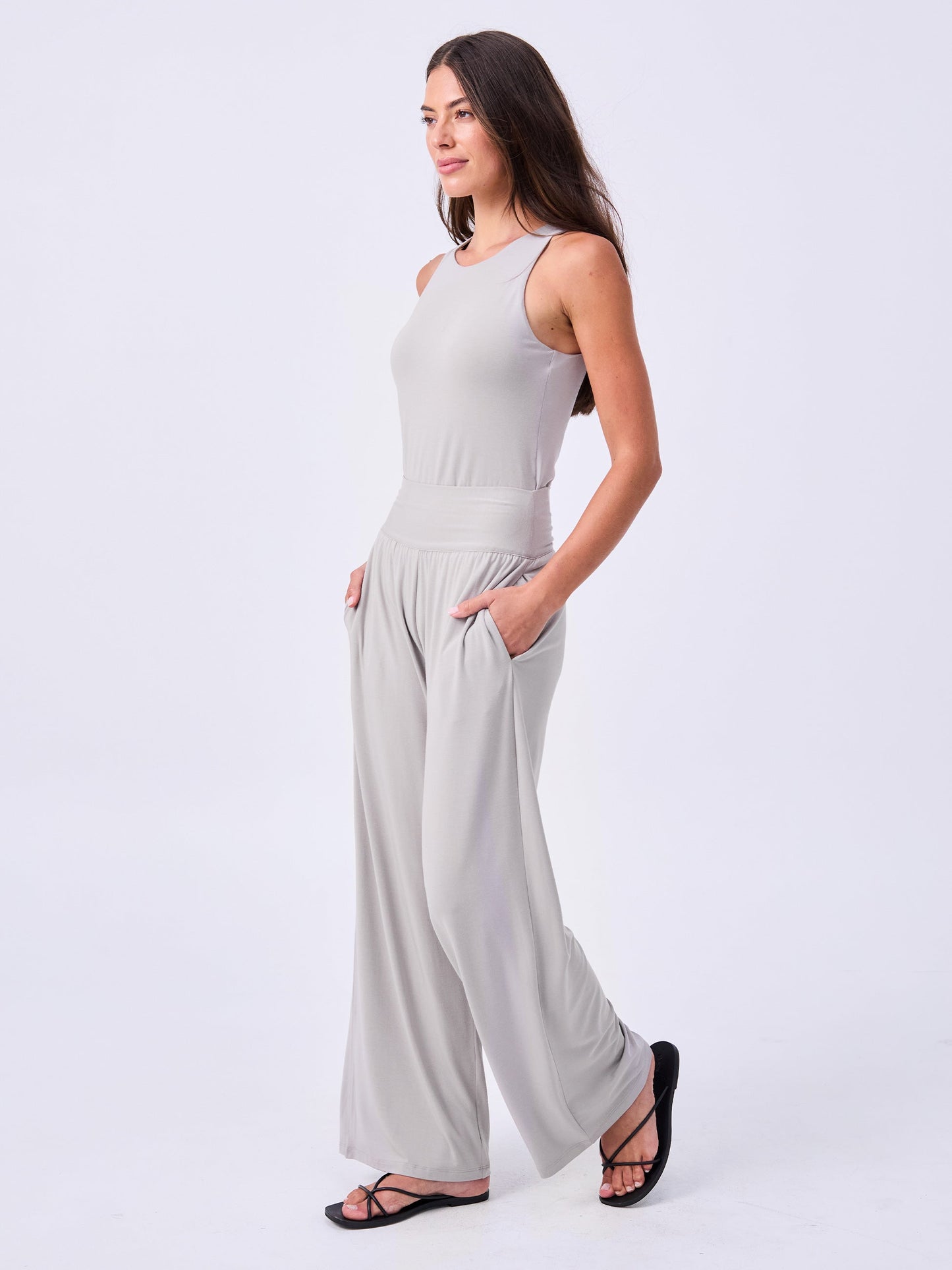 Nomad Modal Wide Leg Pant - Paloma