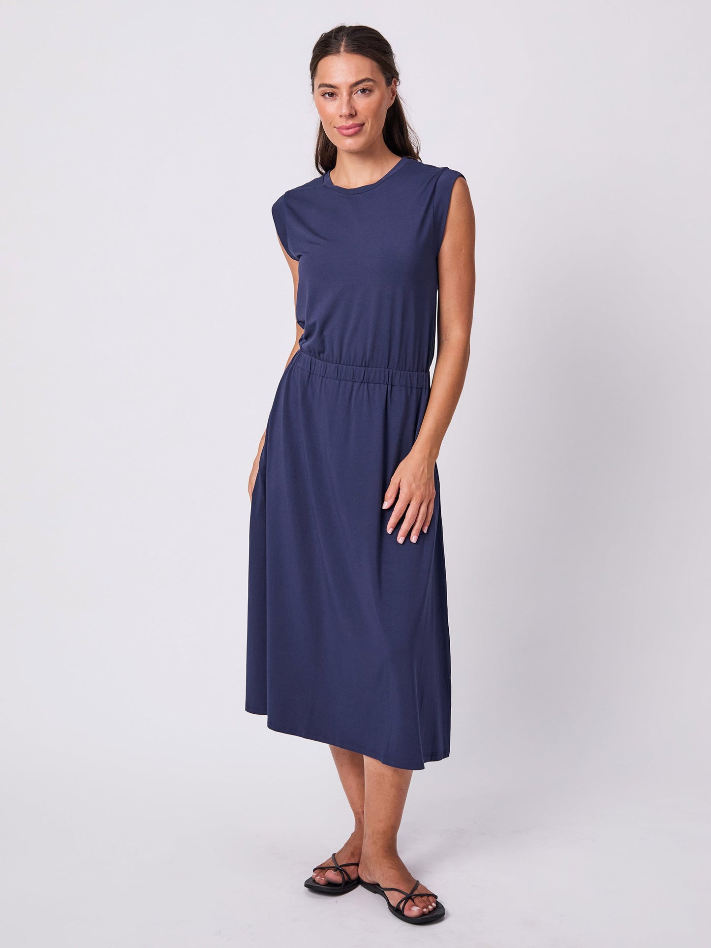Camilla Dress - Navy