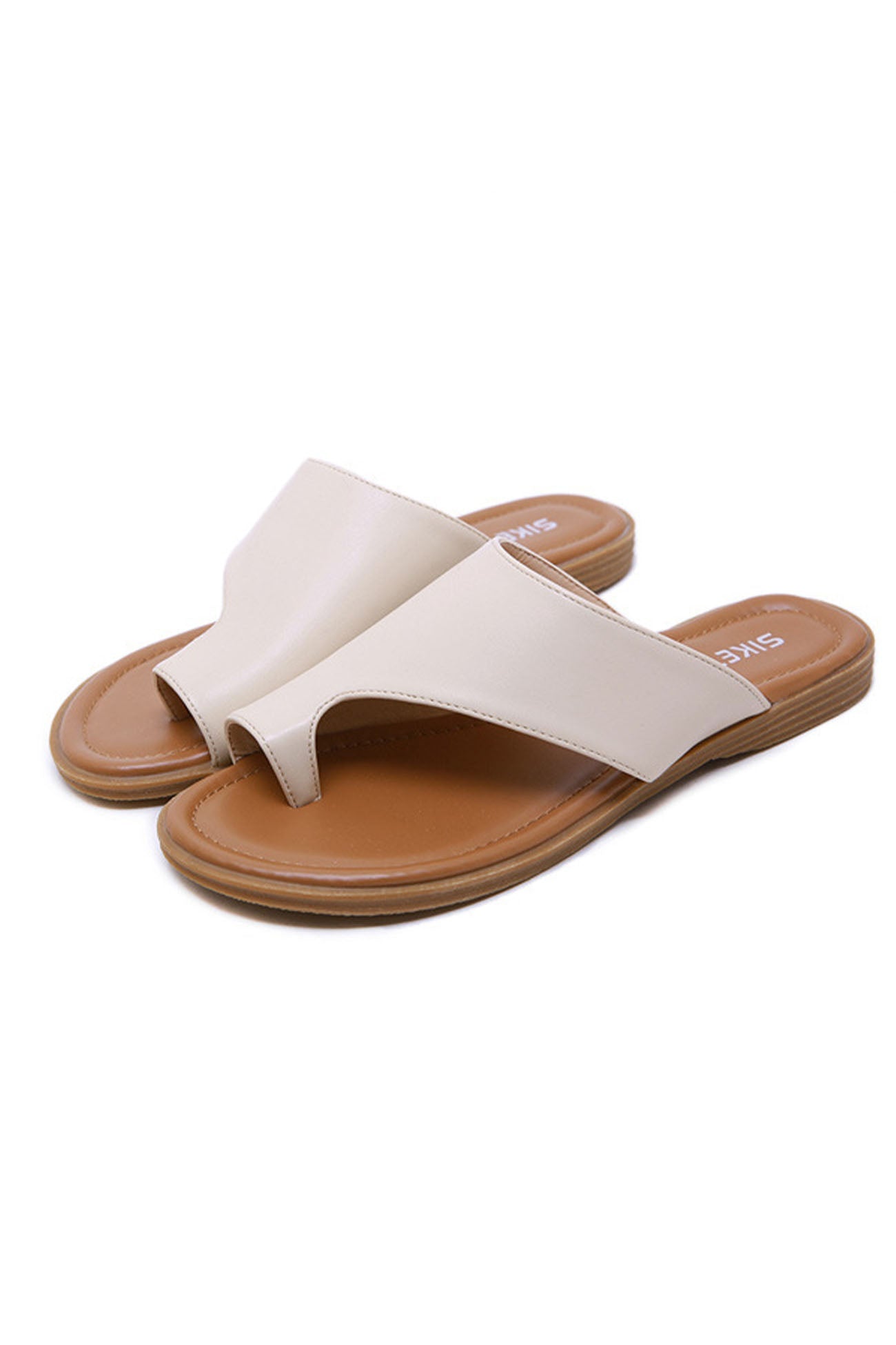 Toe Ring Slide Sandals