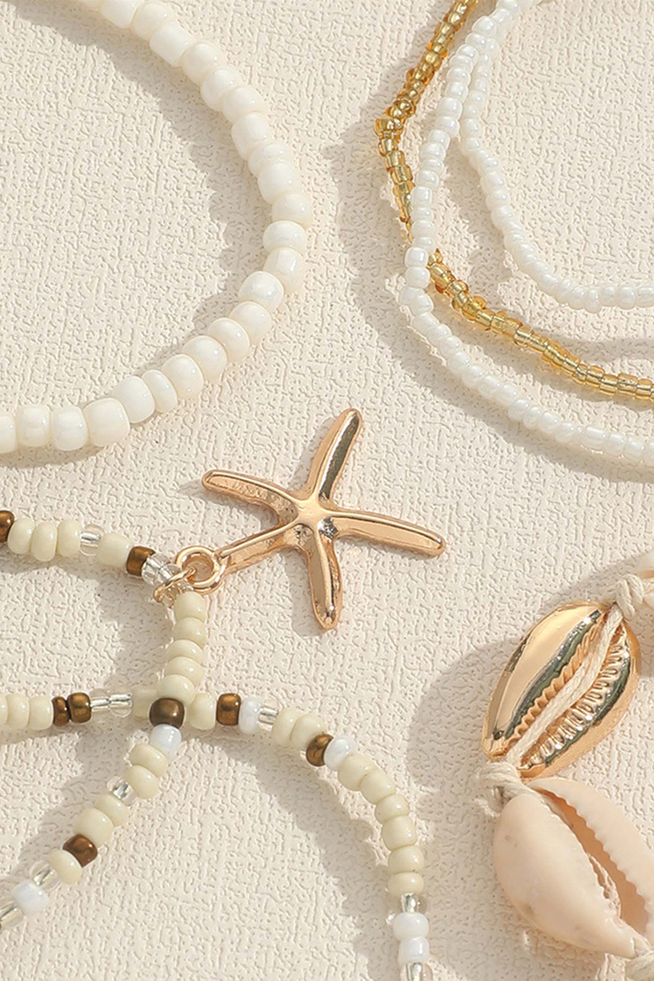 Handmade Bead Shell Bracelet