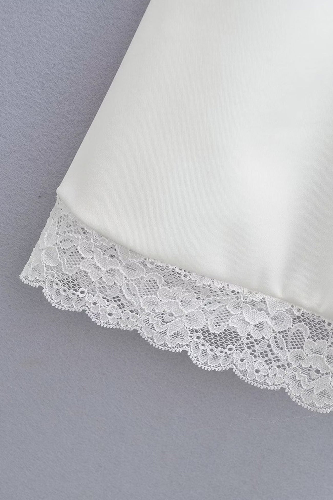 Lace Patchwork Strappy Corset Dress