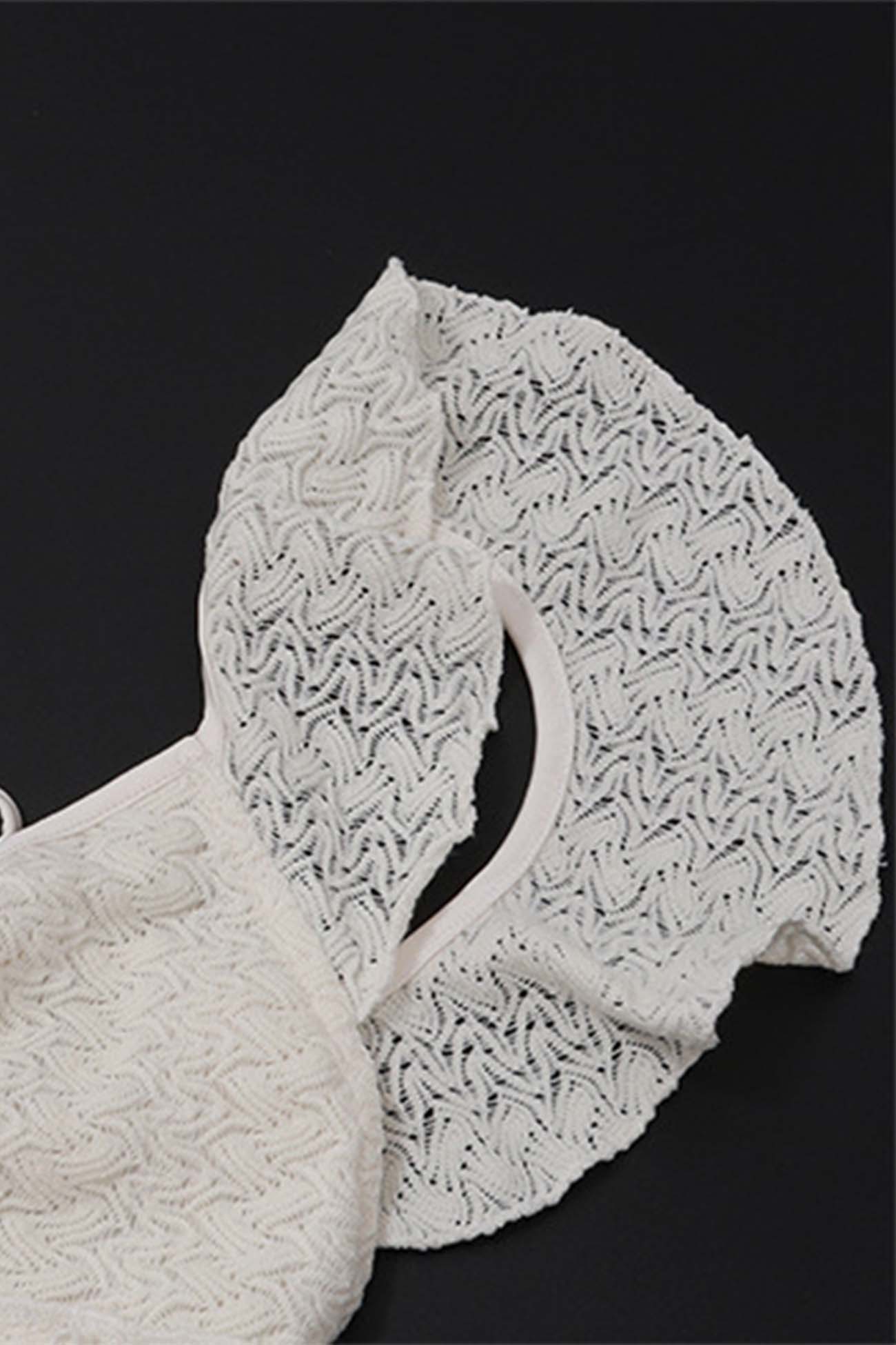 Low Cut Backless Hollow Out Dress