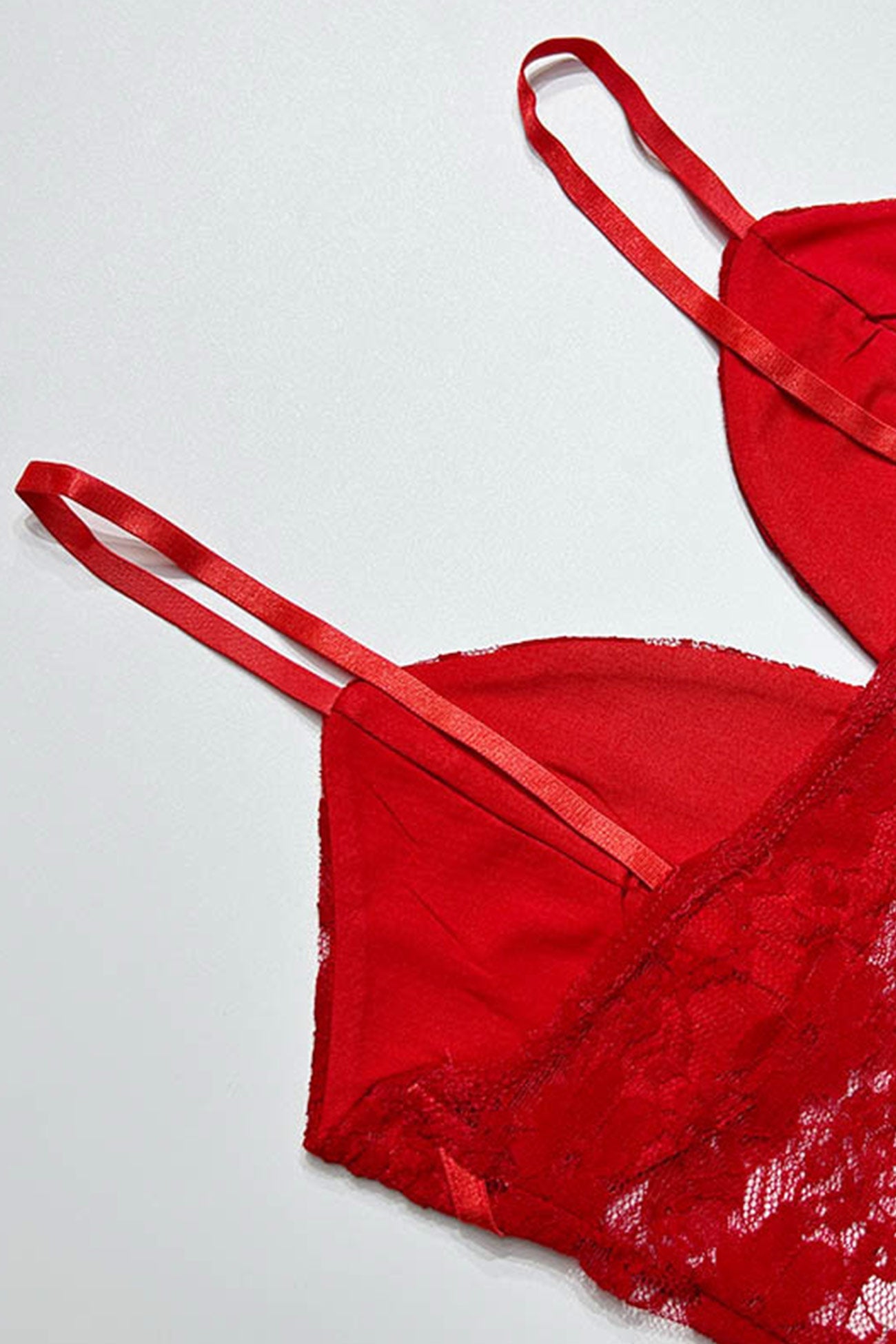 V Neck Lace Cami Top